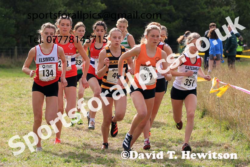 Womens under-17s and under-20s 2022 NEHL Druridge Bay, Northumberland, Sunday, October 9th. Photo: David T. Hewitson/Sports for All Pics
